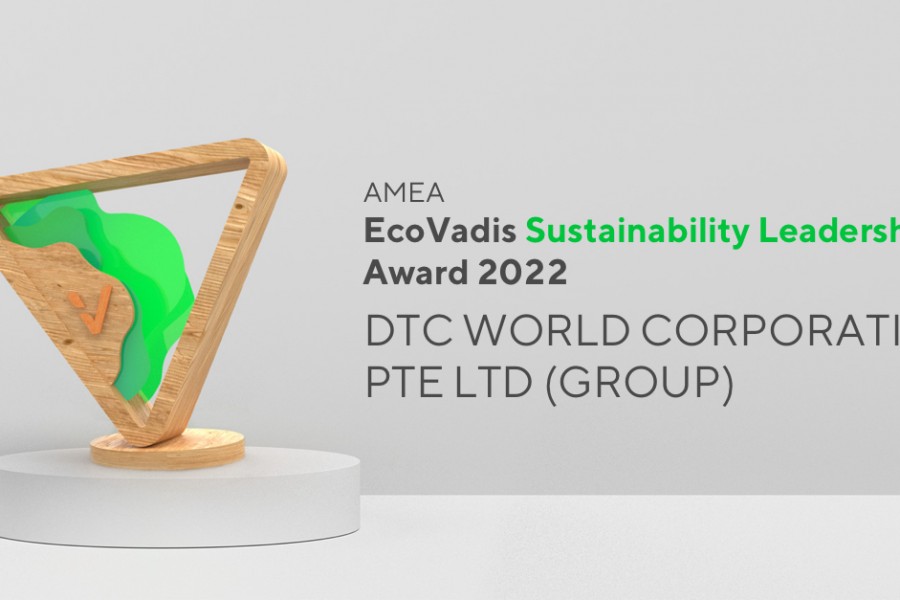DTC World has won EcoVadis Sustainability Leadership Awards 2022!